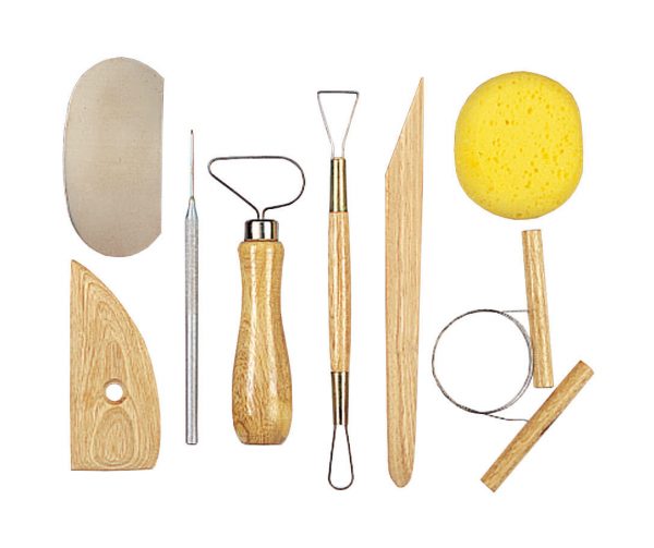 kit de herramientas para arcilla