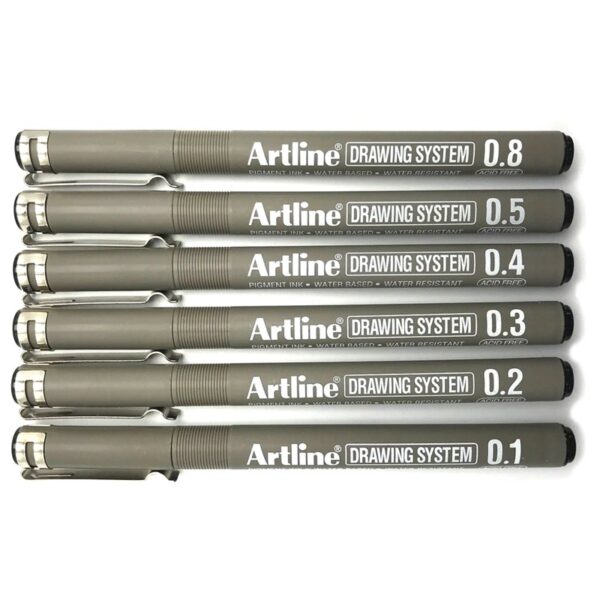 230ds-artline-drawing-system-pens-g